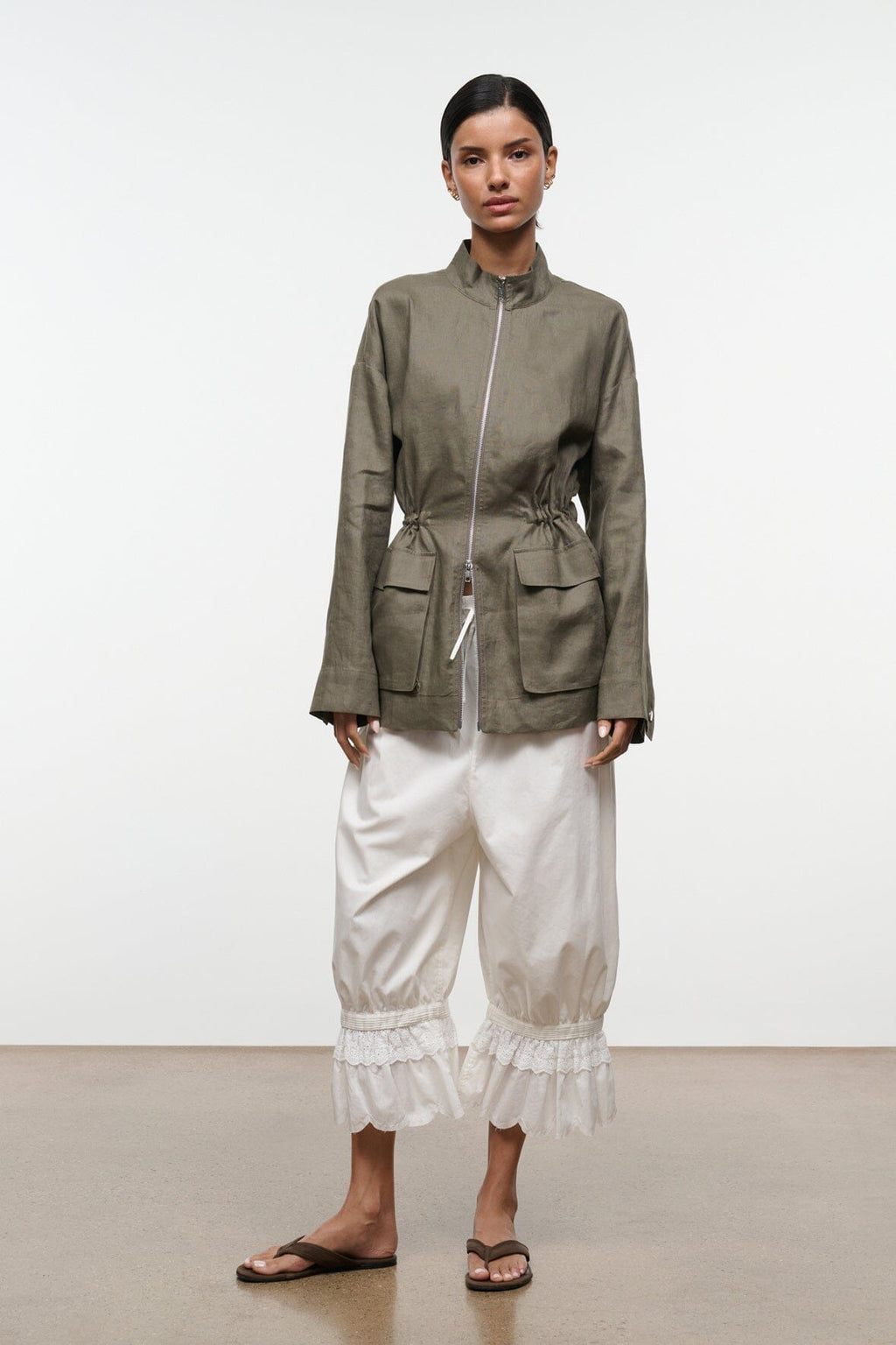 REED LINEN JACKET | THYME