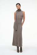 CANAL MIDI DRESS | TRUFFLE