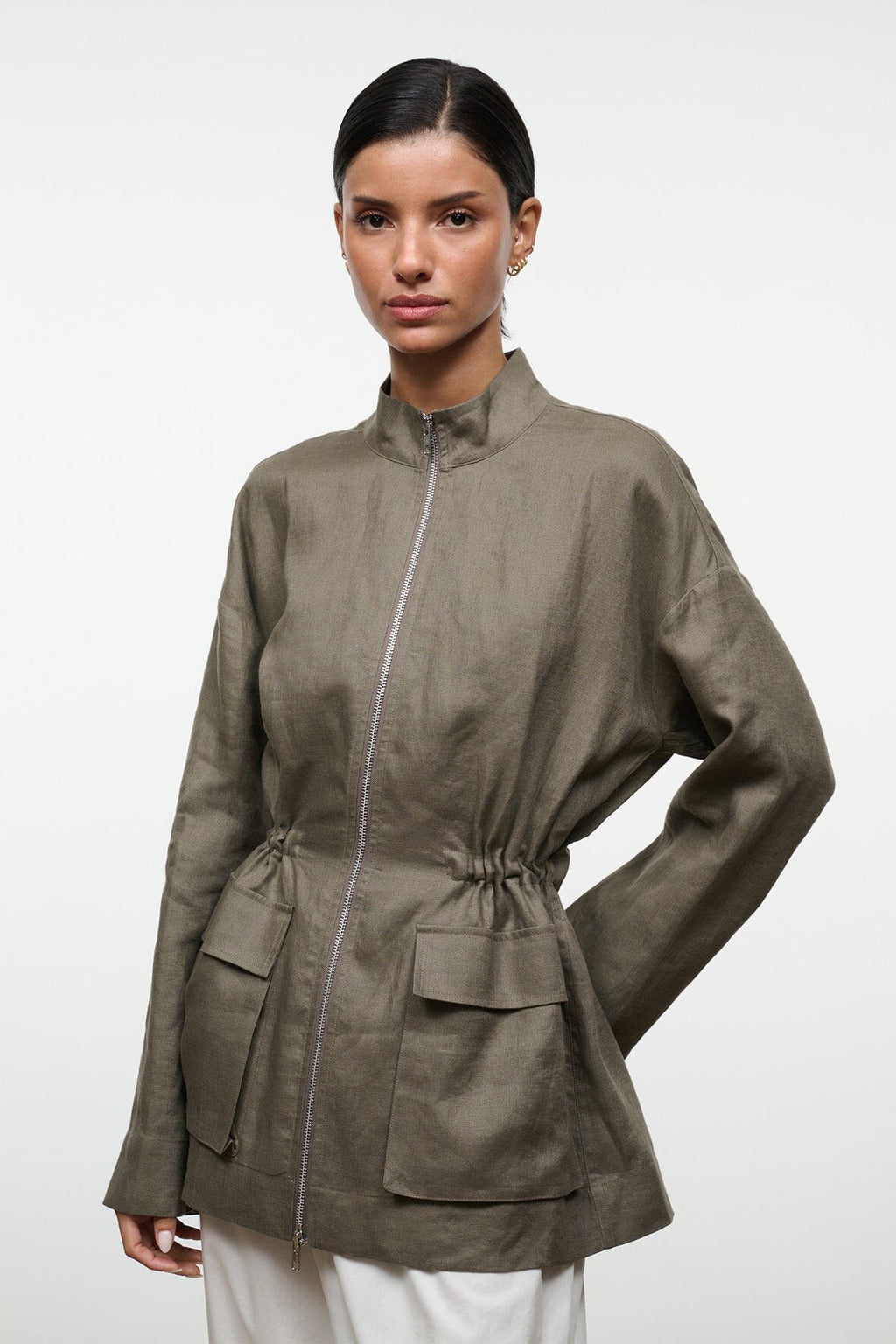 REED LINEN JACKET | THYME