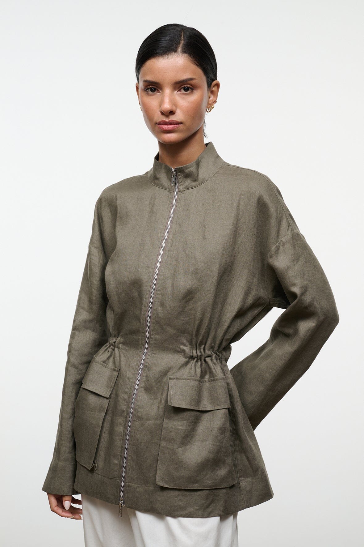 REED LINEN JACKET | THYME