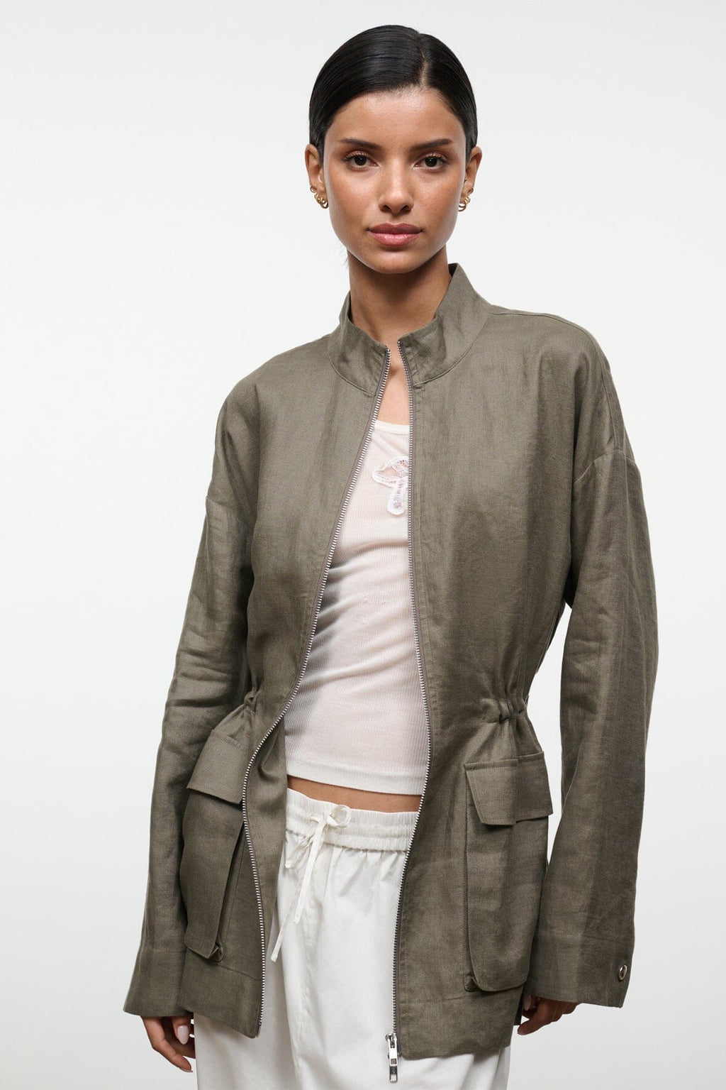 REED LINEN JACKET | THYME