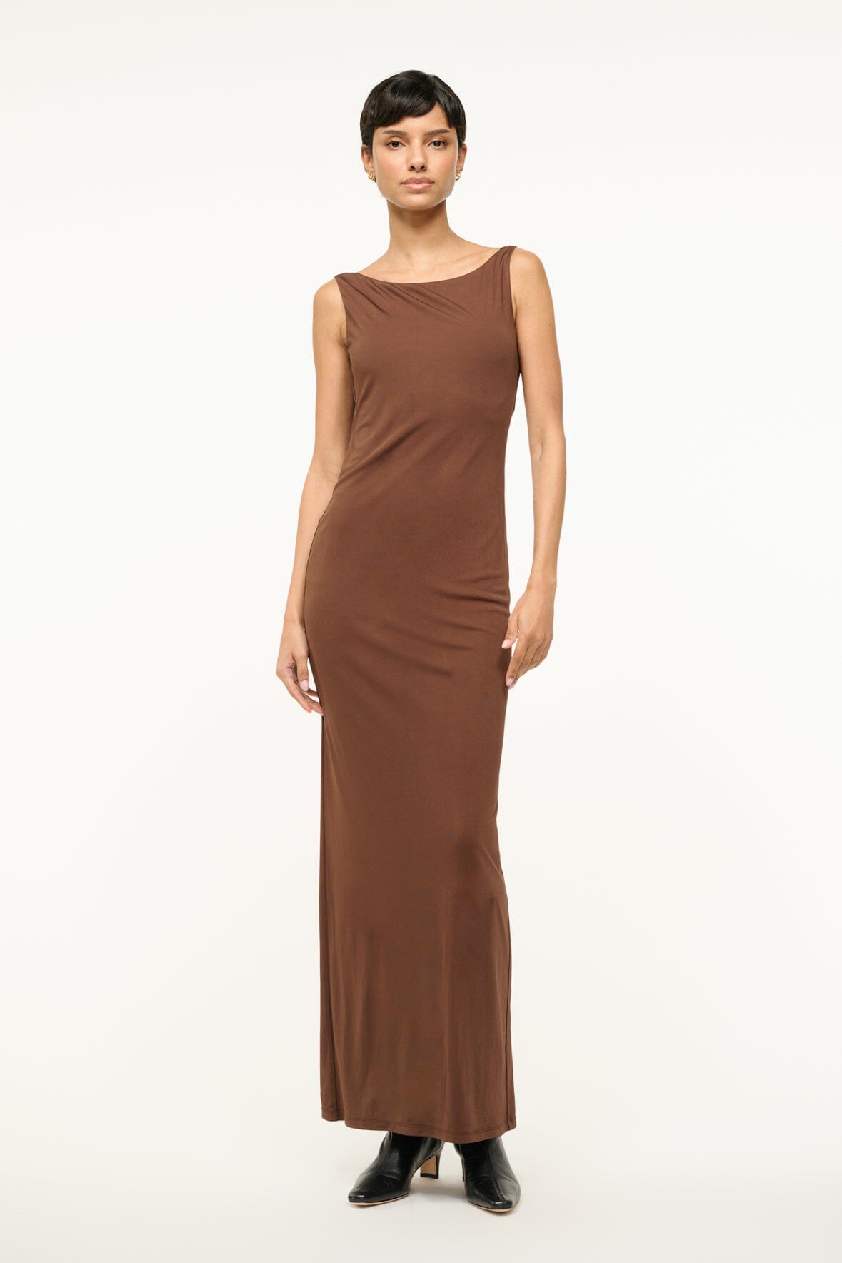 BUA DRESS | DARK OAK