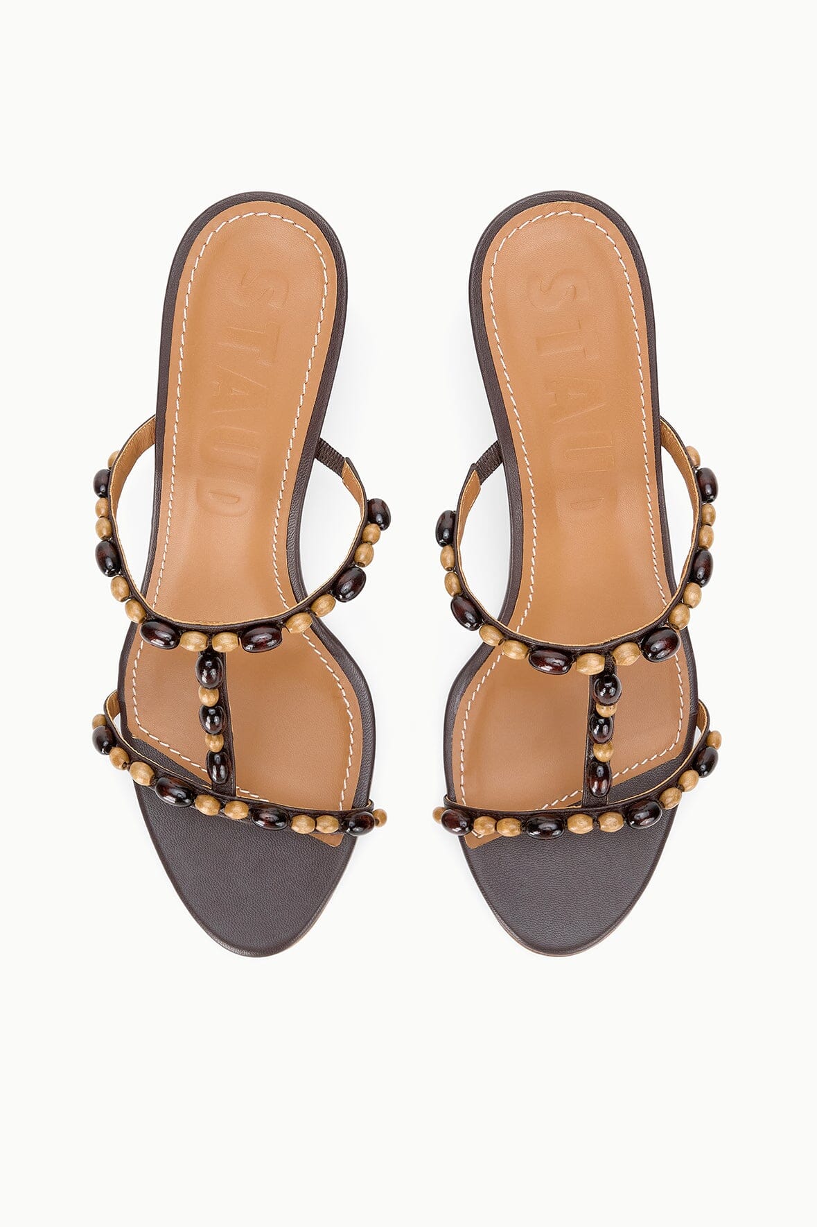 TALITA HEEL | WOOD BEADS