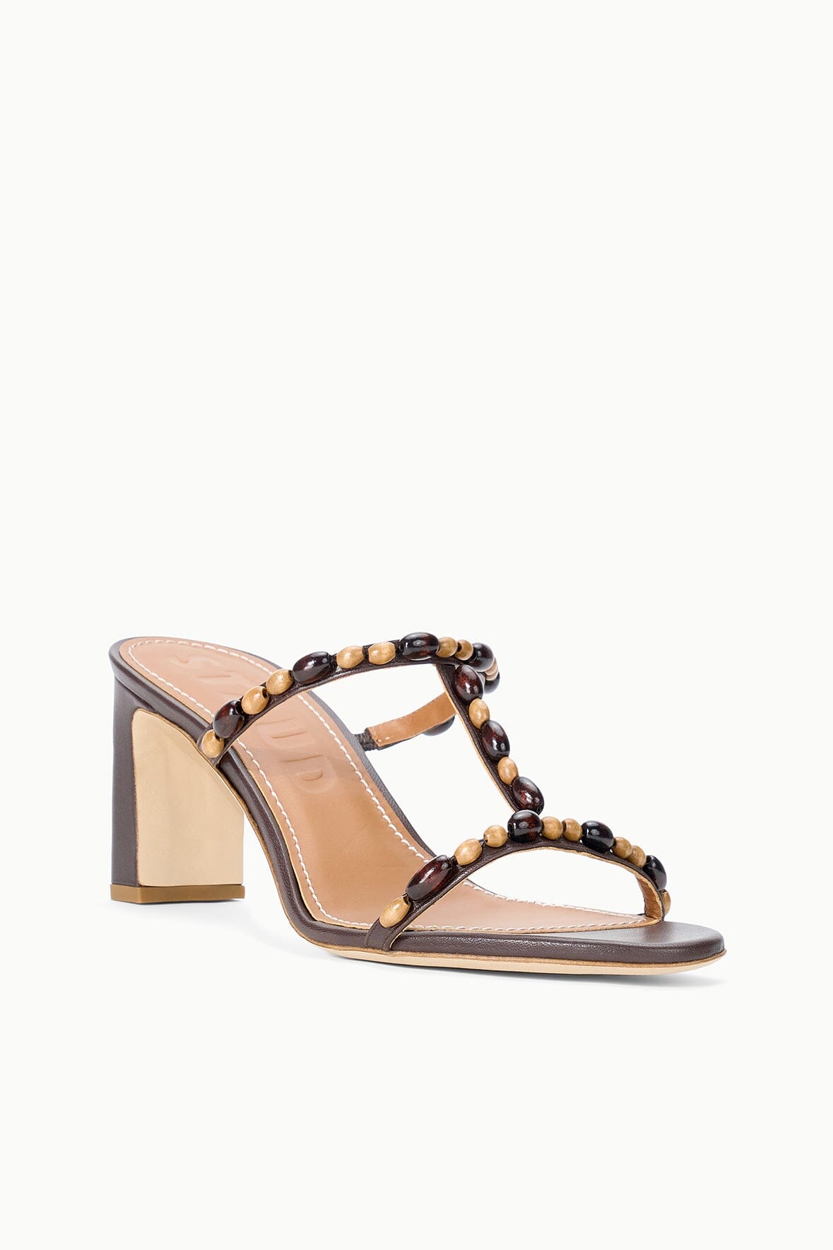 TALITA HEEL | WOOD BEADS