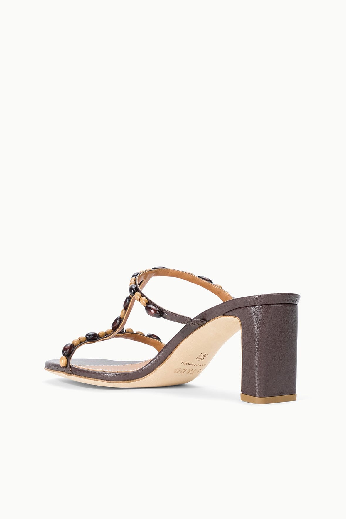 TALITA HEEL | WOOD BEADS