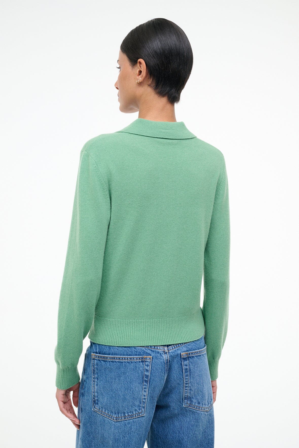 GEMMA CASHMERE SWEATER | LEAF