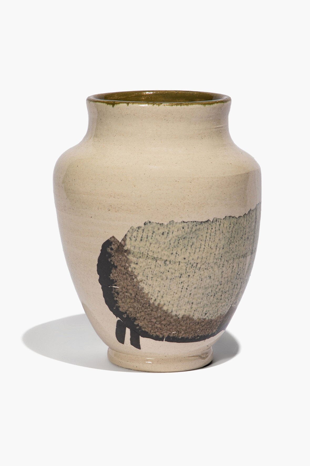 CERAMIC SHEEP VASE | ROUND