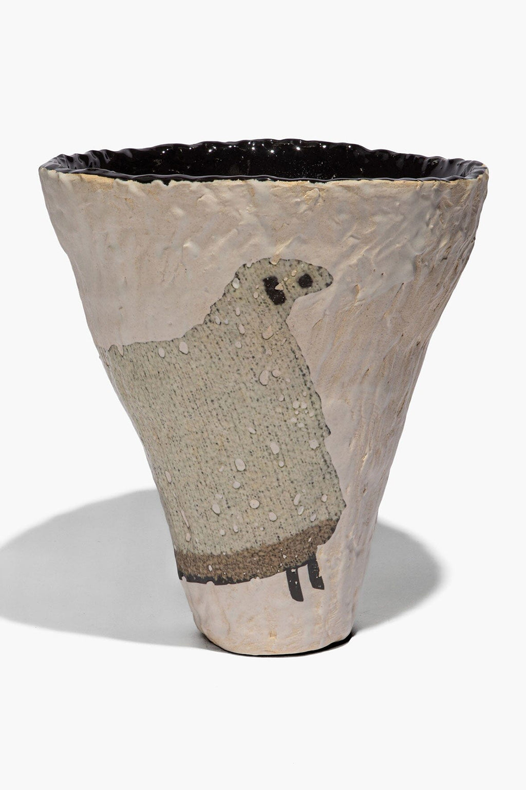 CERAMIC SHEEP VASE | CONE