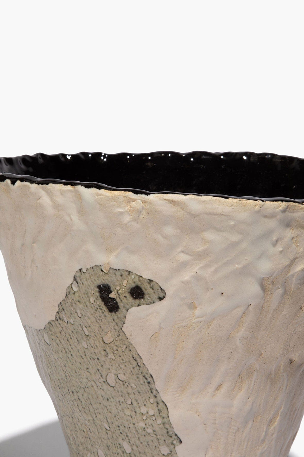 CERAMIC SHEEP VASE | CONE