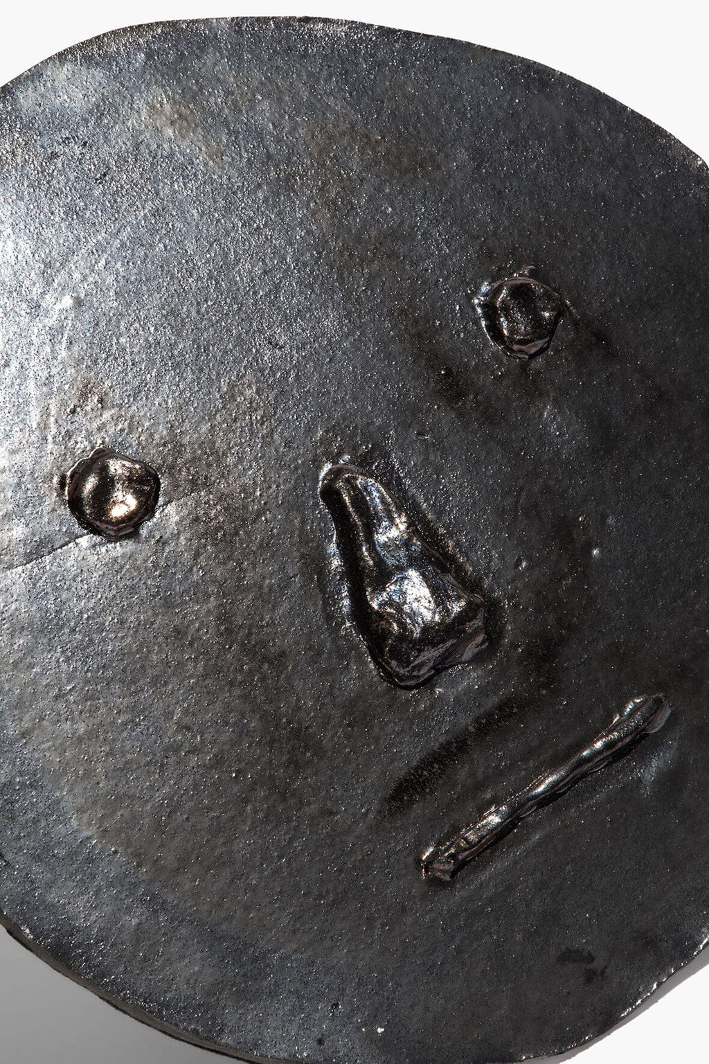 CONSTANTIN CERAMIC FACE | BURNT BLACK GLAZE