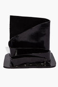 WAVY STATIONARY HOLDER | BLACK GLAZE