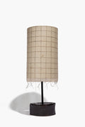 CERAMIC TABLE LAMP | BLACK GLAZE