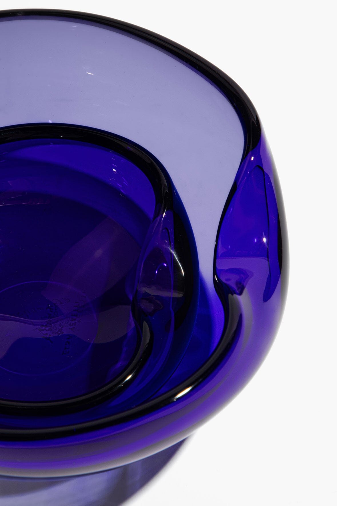 ELSA PERETTI VINTAGE GLASS BOWLS | BLUE