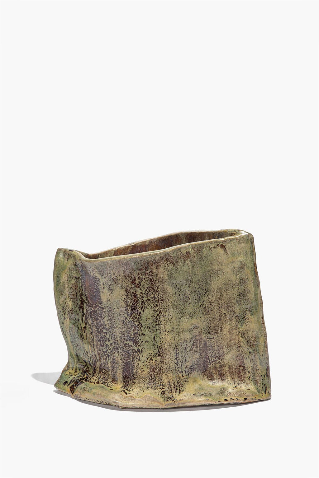 CERAMIC VASE | SNAKE SKIN GLAZE