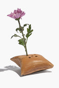 CERAMIC IKEBANA | MUSTARD GLAZE