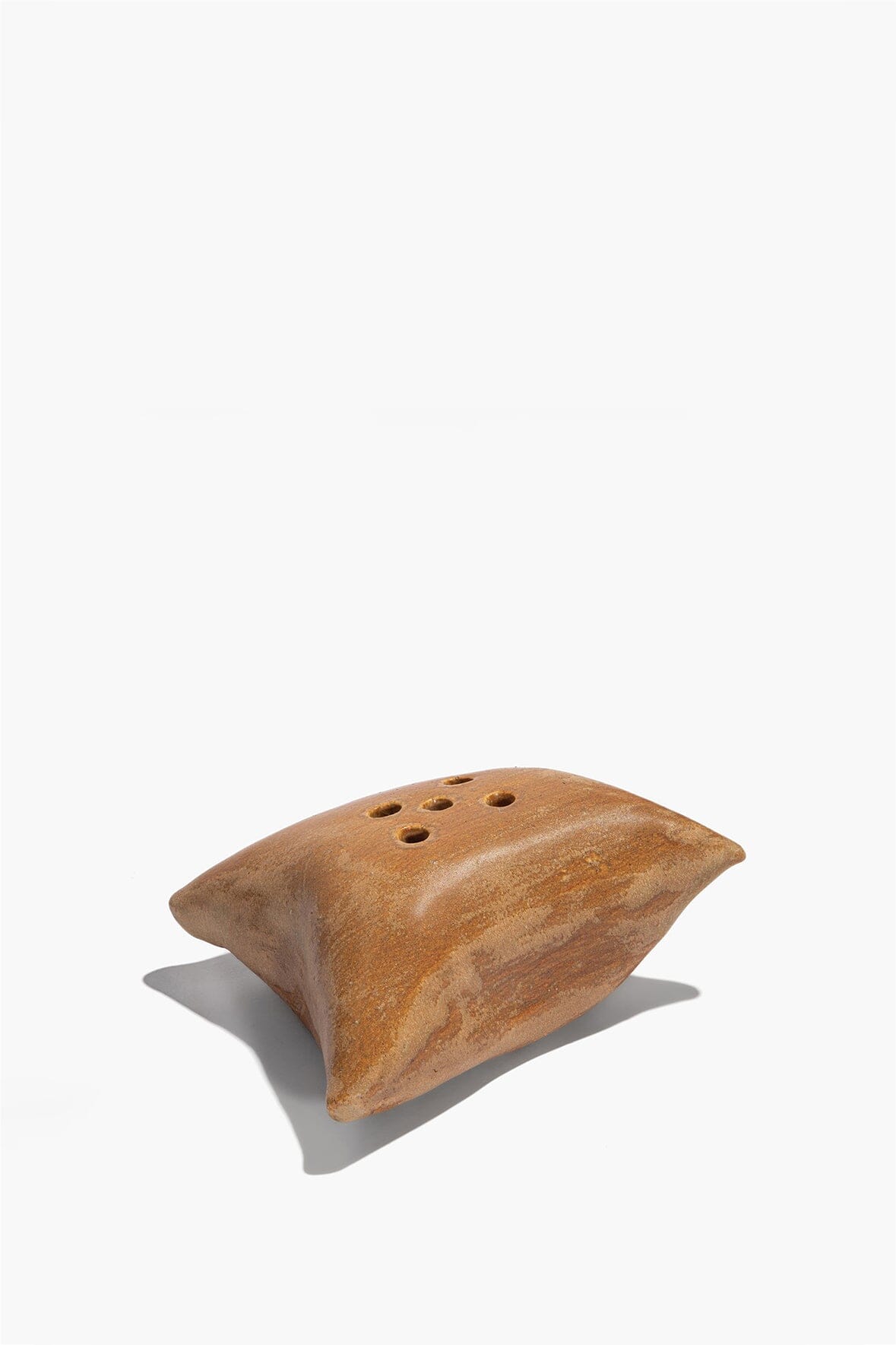 CERAMIC IKEBANA | MUSTARD GLAZE