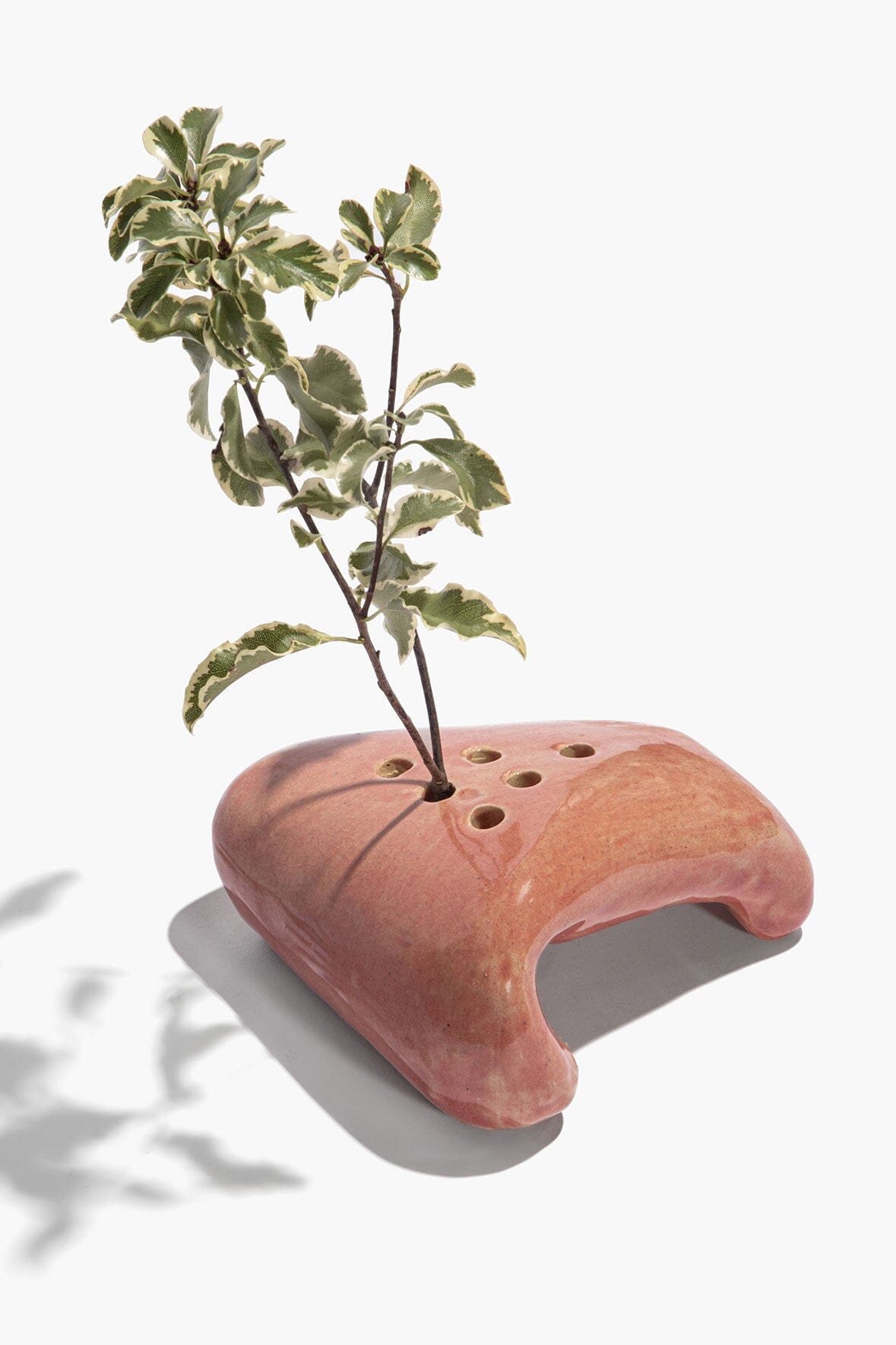 CERAMIC IKEBANA | PINK GLAZE
