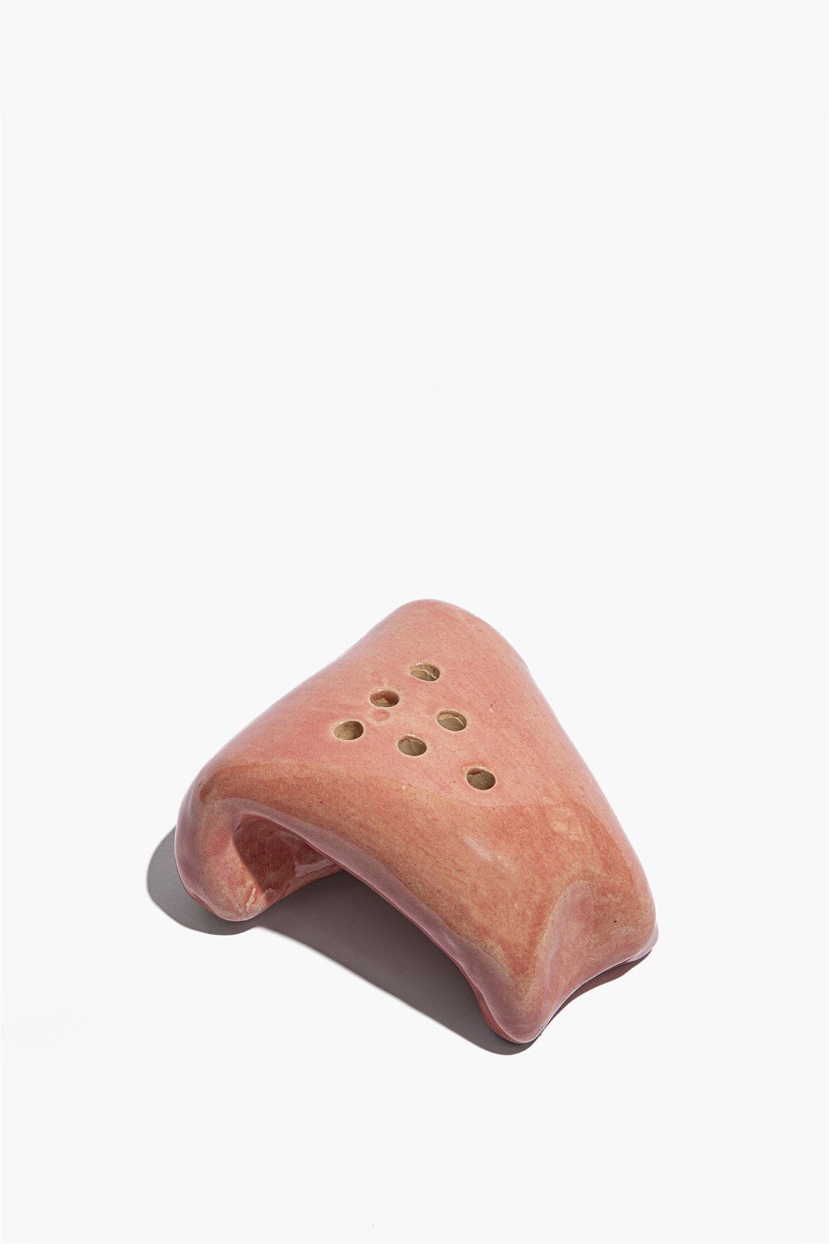 CERAMIC IKEBANA | PINK GLAZE