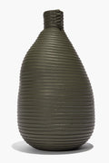 STRATUM WRAPPED VASE | MOSS
