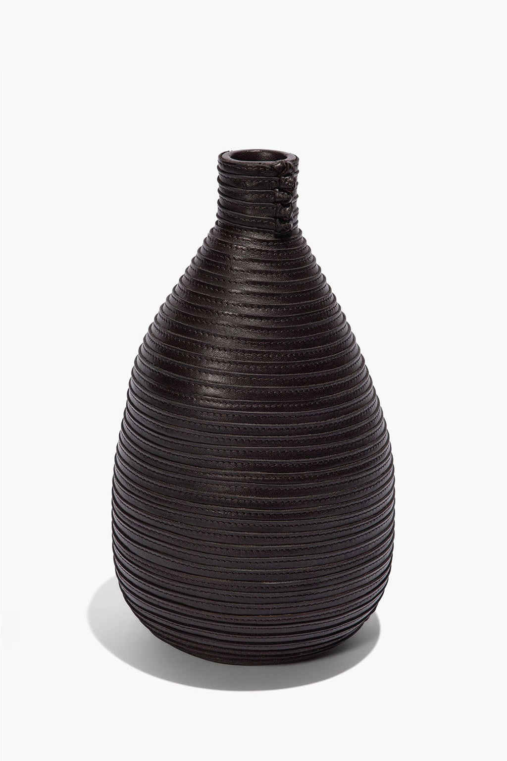 STRATUM WRAPPED VASE | ESPRESSO