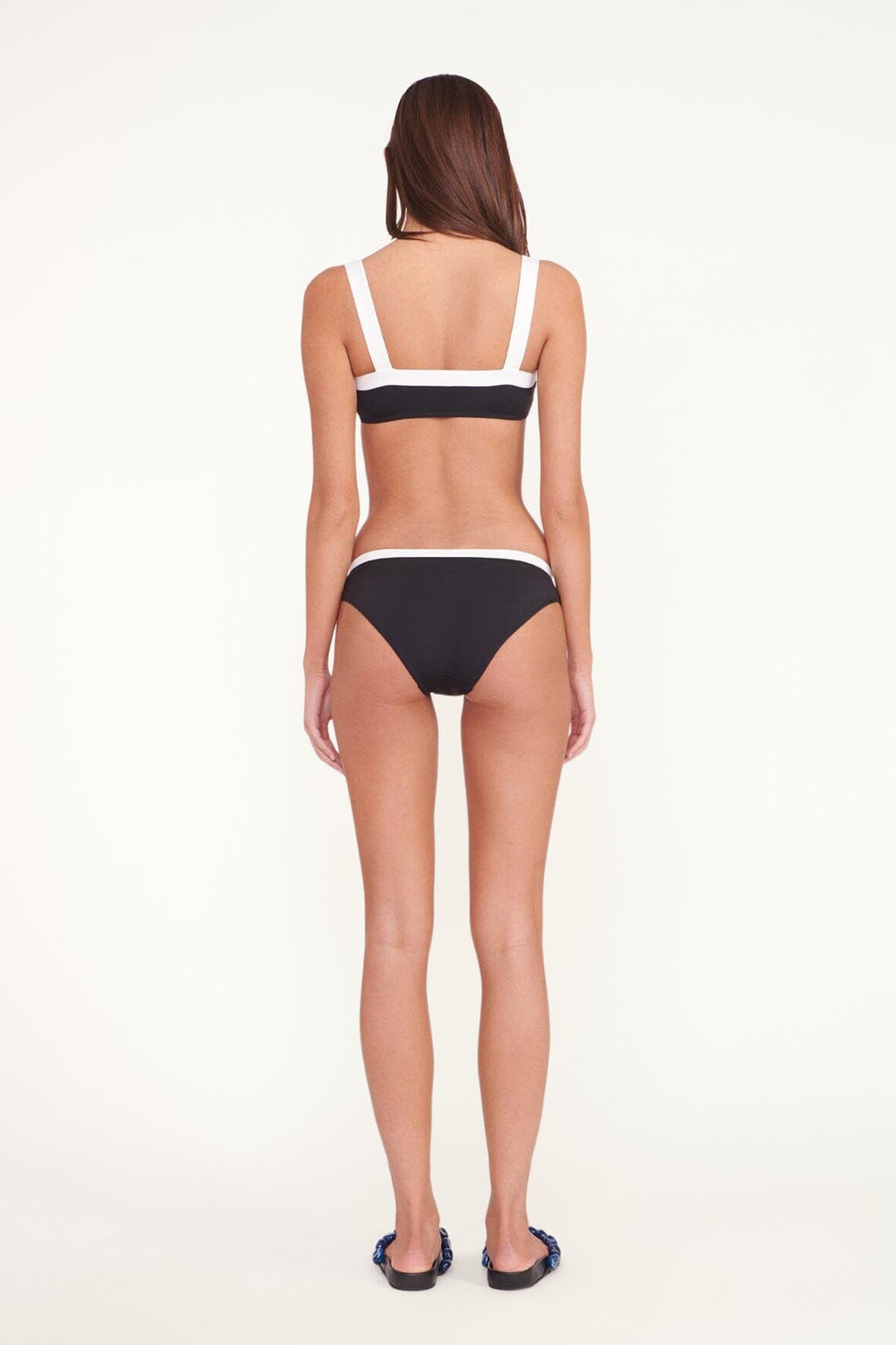 GEMMA BIKINI BOTTOM | BLACK WHITE