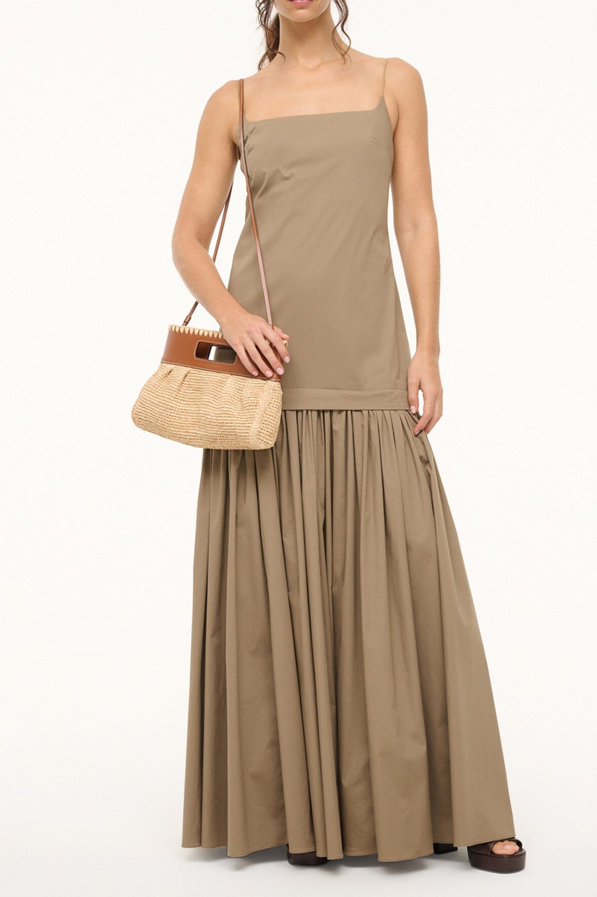 LENA CLUTCH | NATURAL TAN
