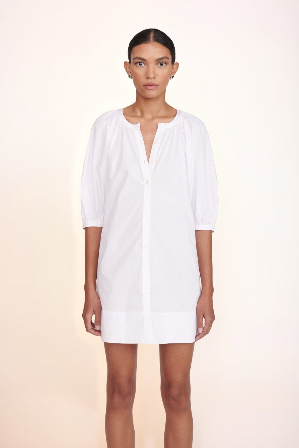 MINI VINCENT DRESS | WHITE