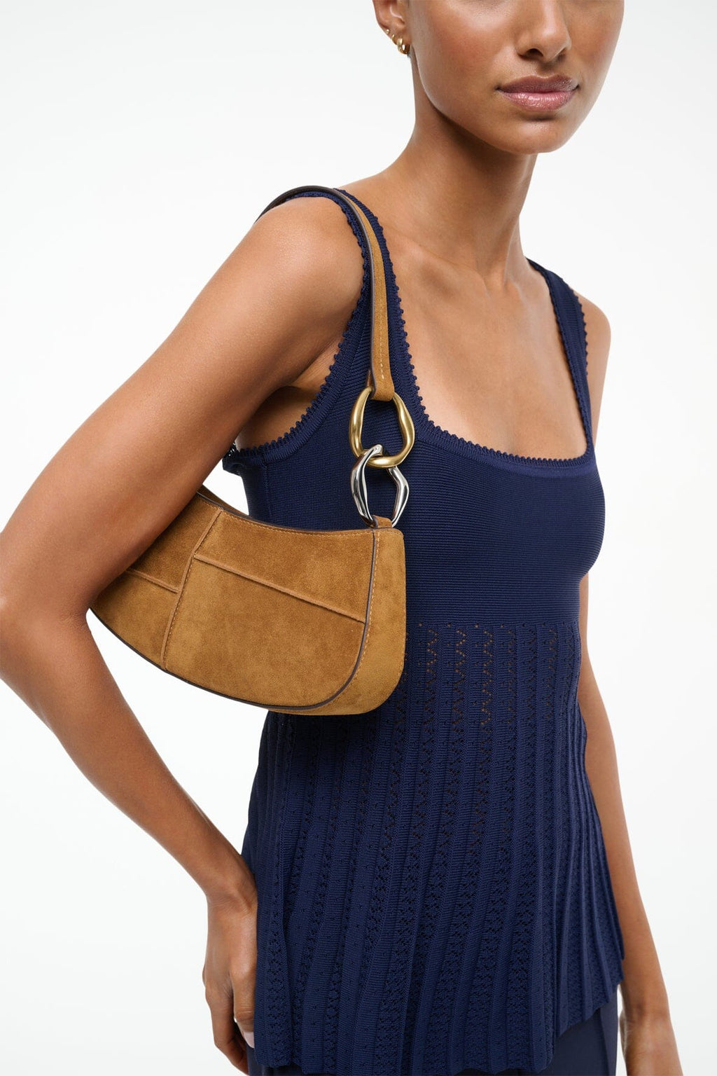 OLLIE BAG | TAN SUEDE