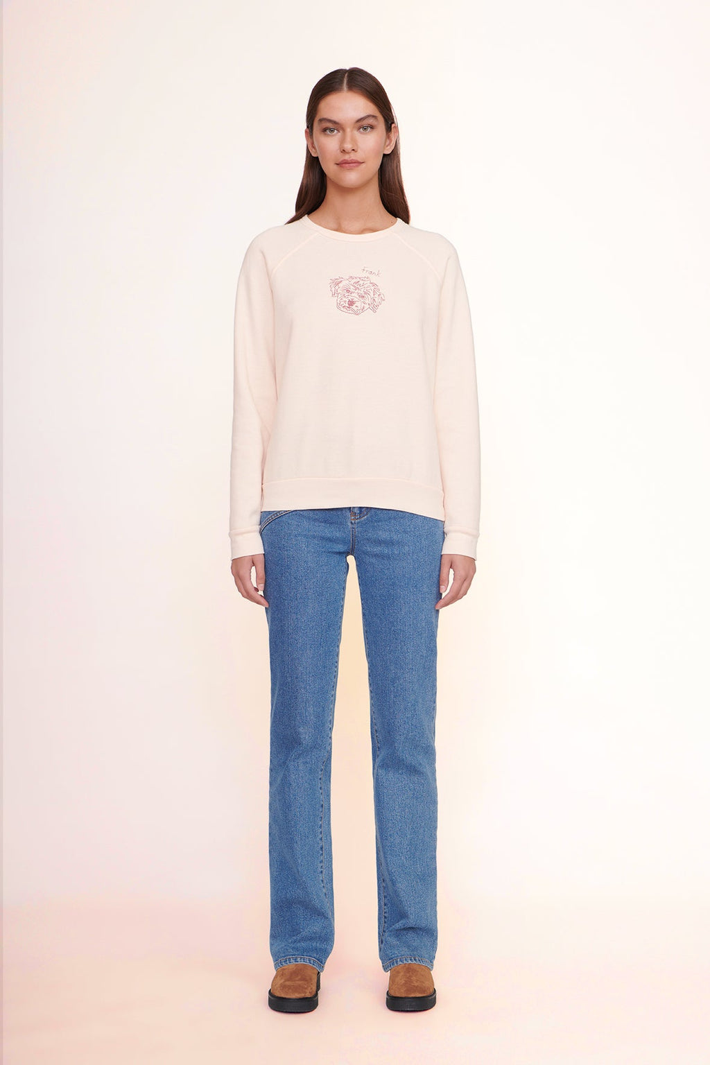 CUSTOM STAUD x C.BONZ SWEATSHIRT | PINK