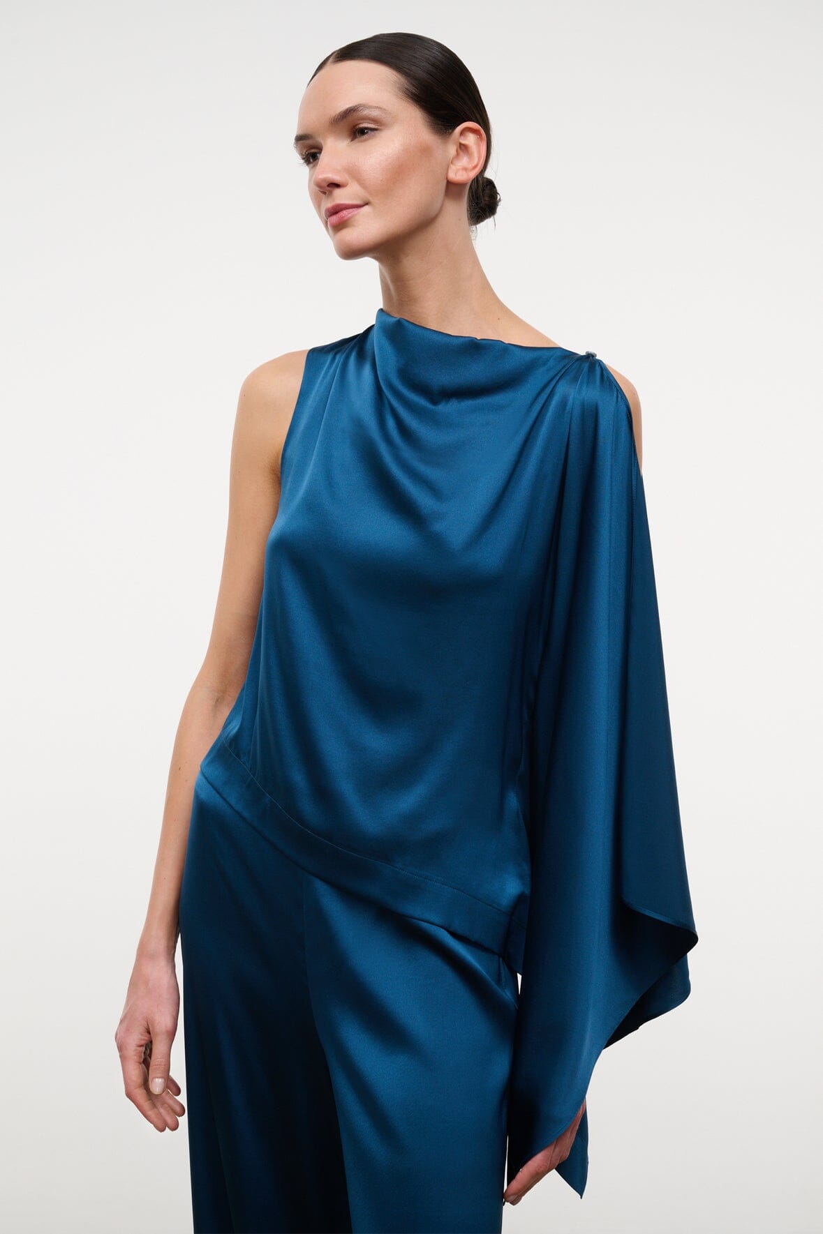 SABINA SILK TOP | HARBOR
