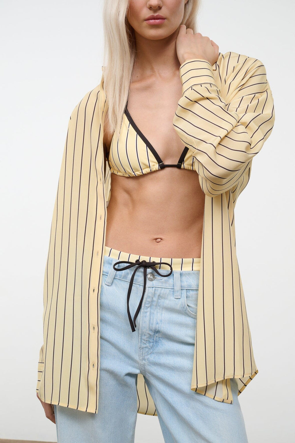 NOLAN SILK SHIRT | MONDAY STRIPE