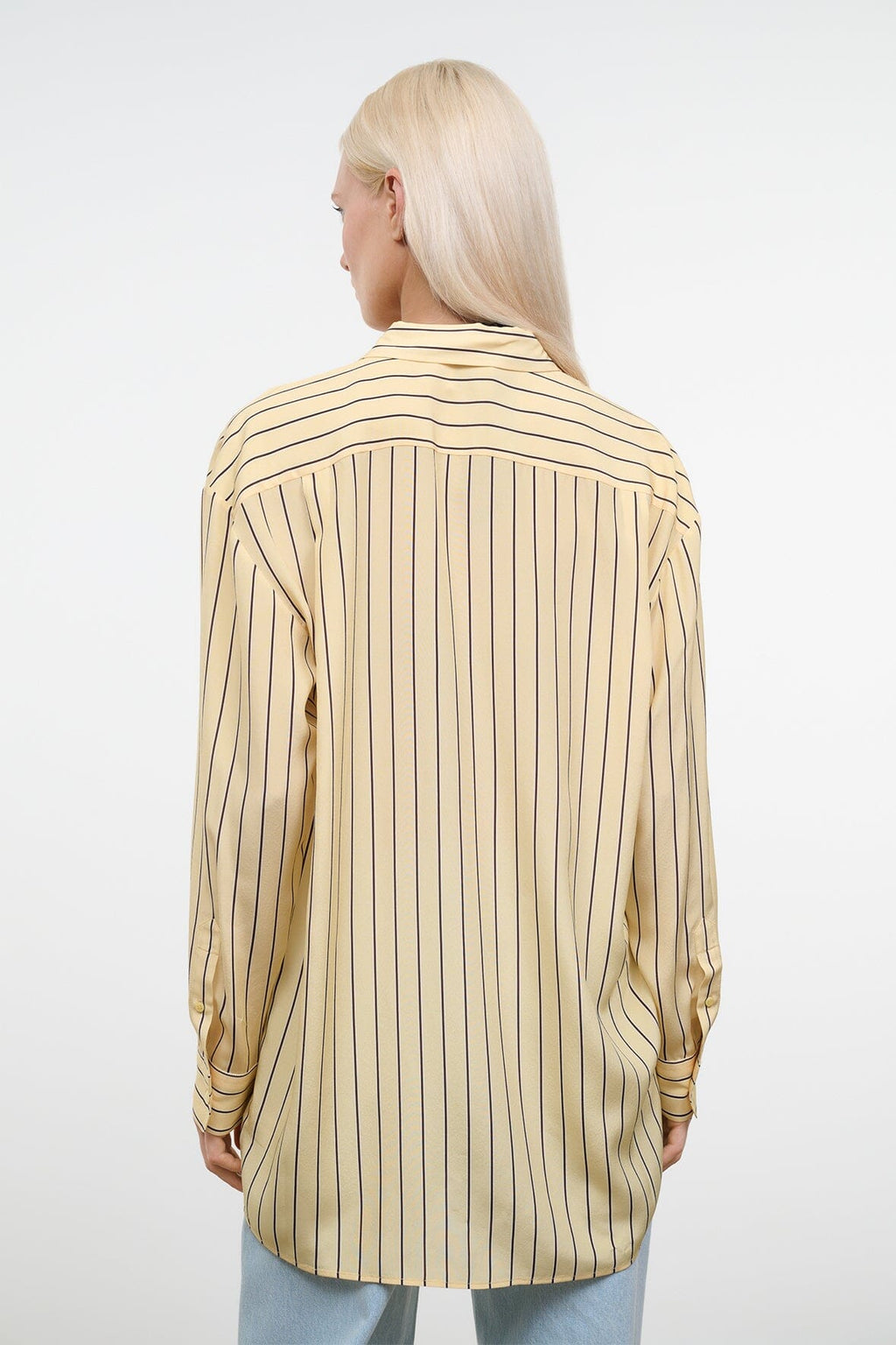 NOLAN SILK SHIRT | MONDAY STRIPE