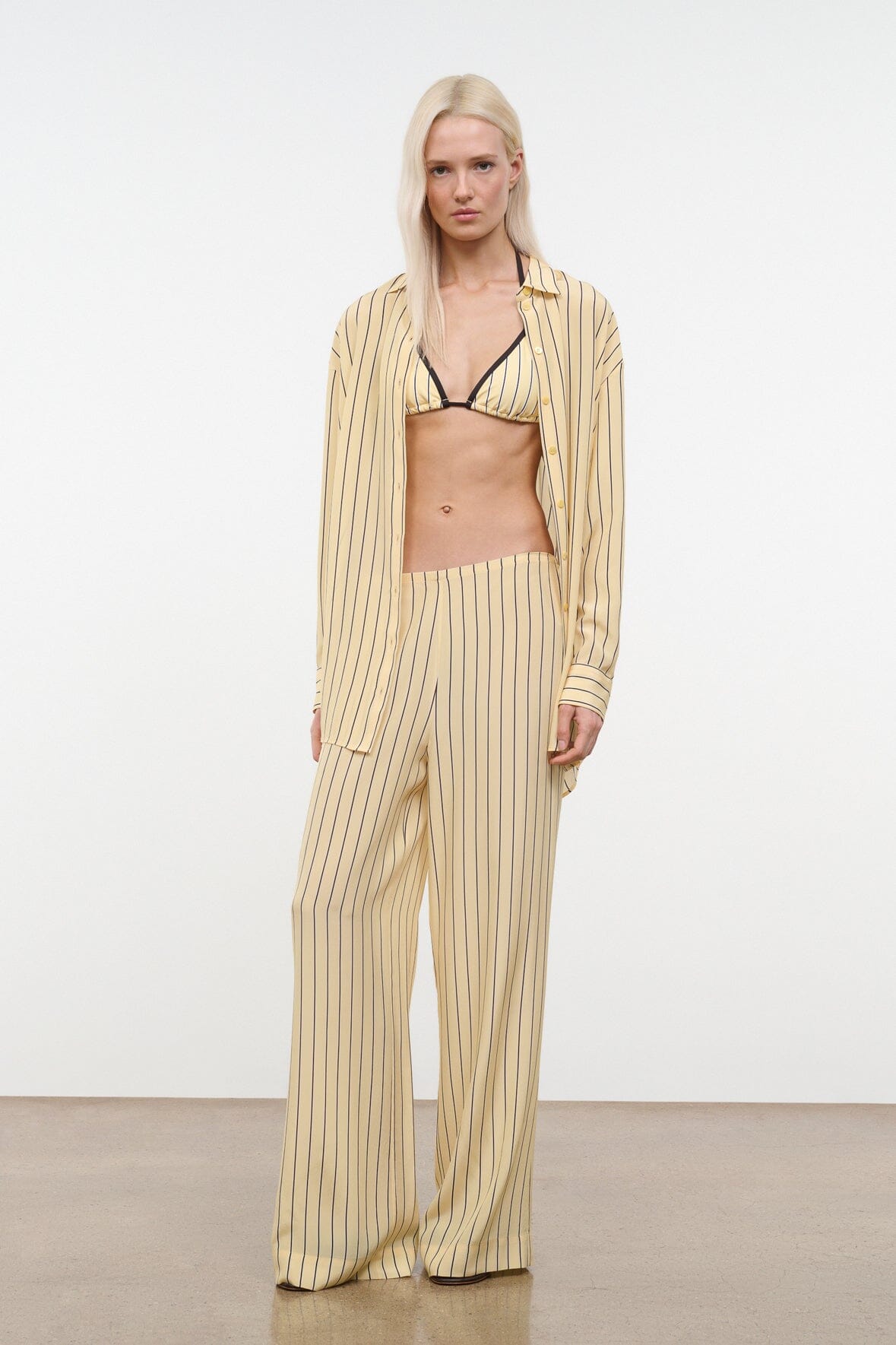 NOLAN SILK SHIRT | MONDAY STRIPE