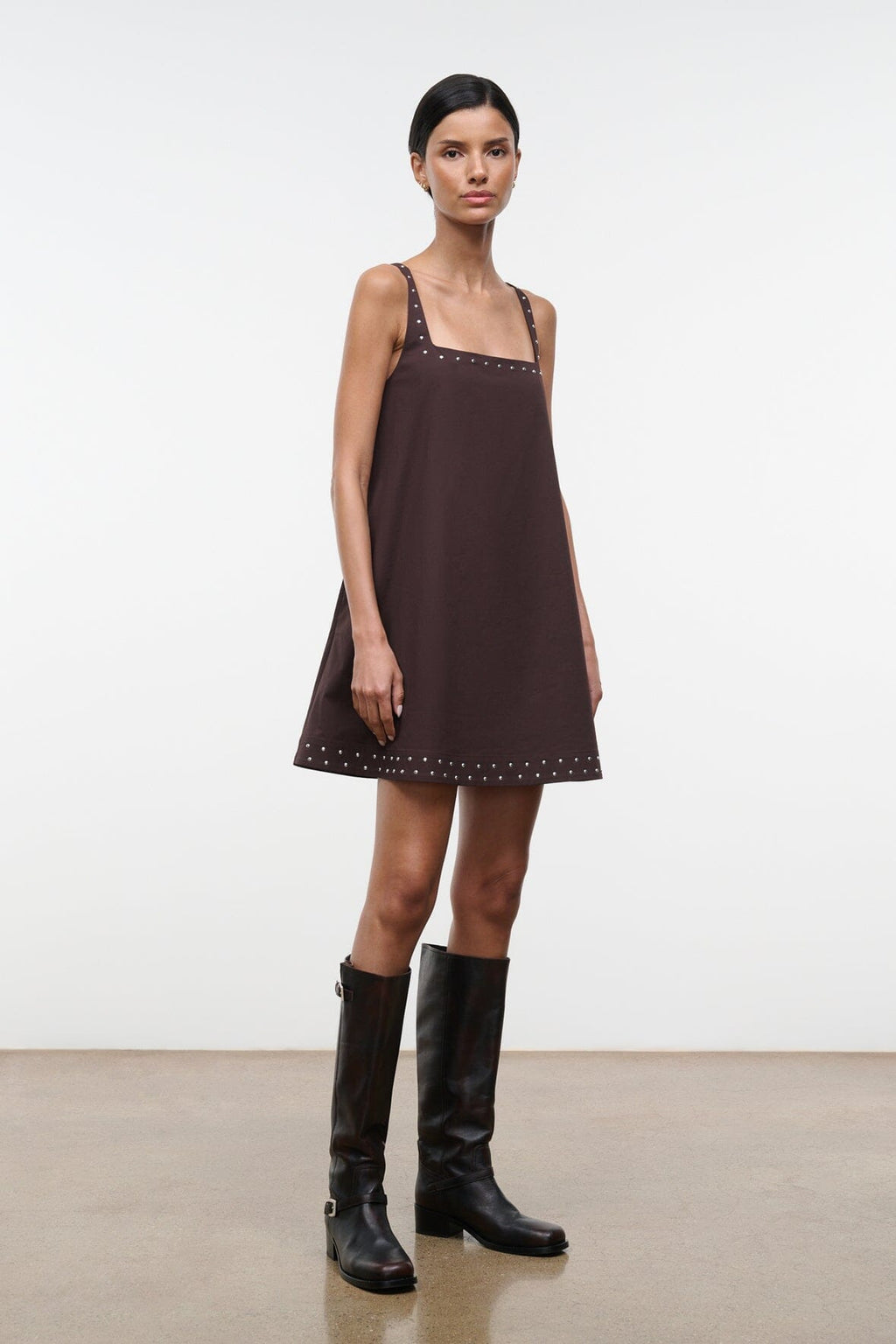 BRIO DRESS | EARTH STUDS