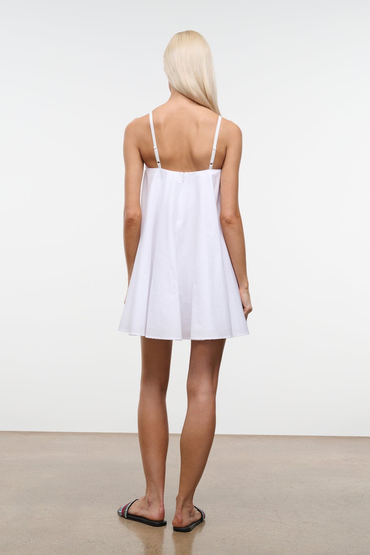 CECILY MINI DRESS | WHITE