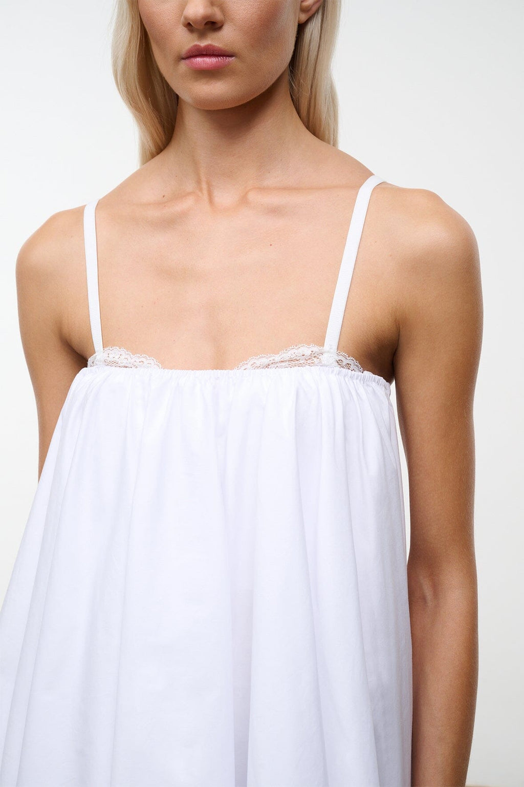 CECILY MINI DRESS | WHITE
