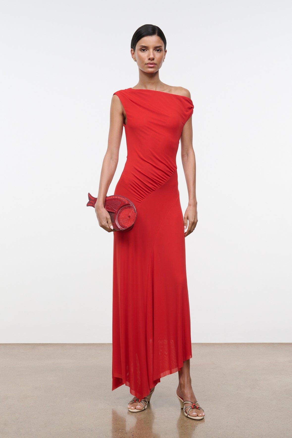 AMARIS DRESS | TOMATO