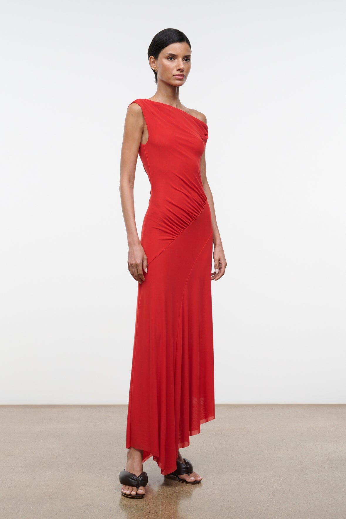 AMARIS DRESS | TOMATO
