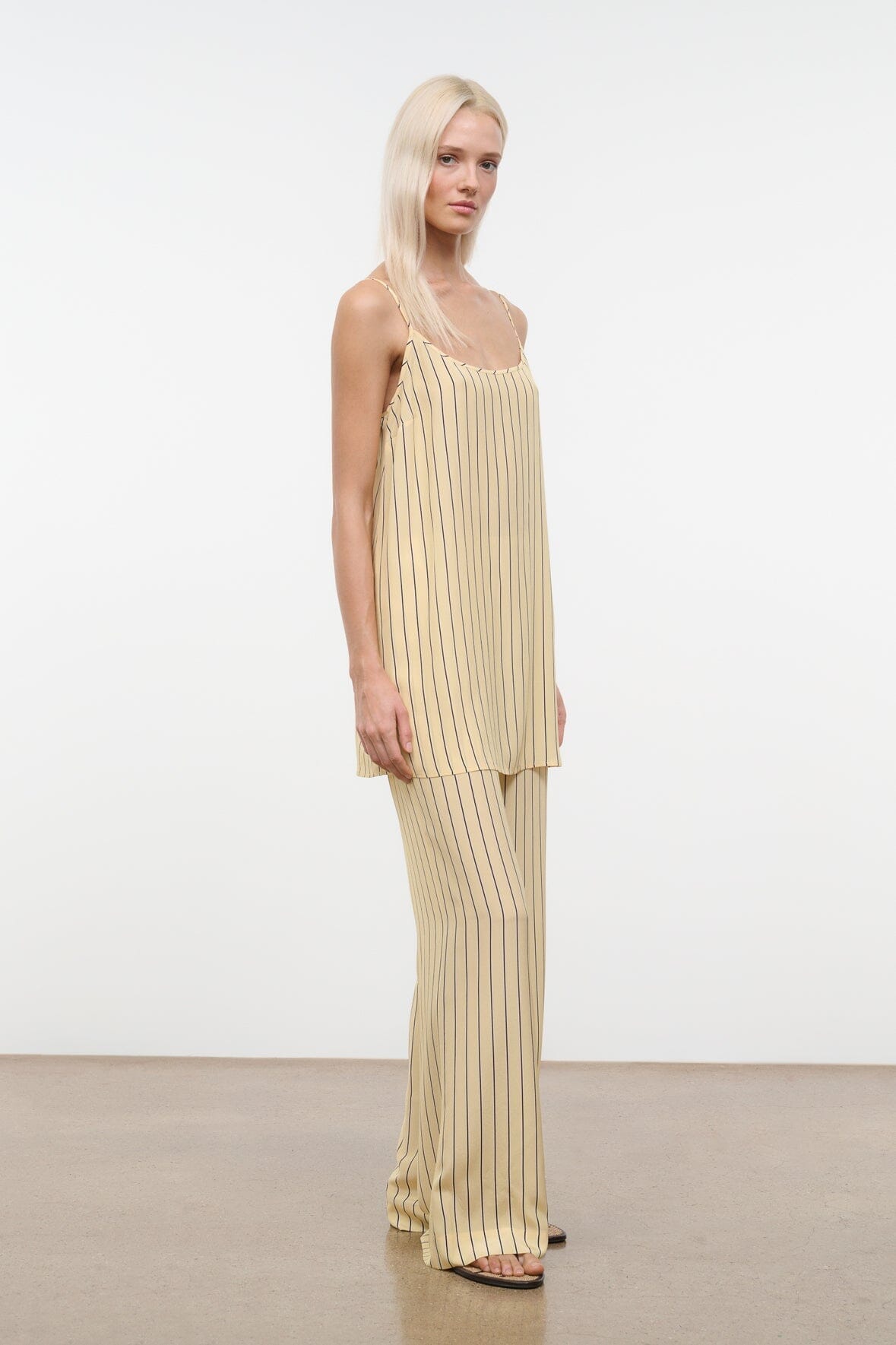 STROLL SILK PANT | MONDAY STRIPE