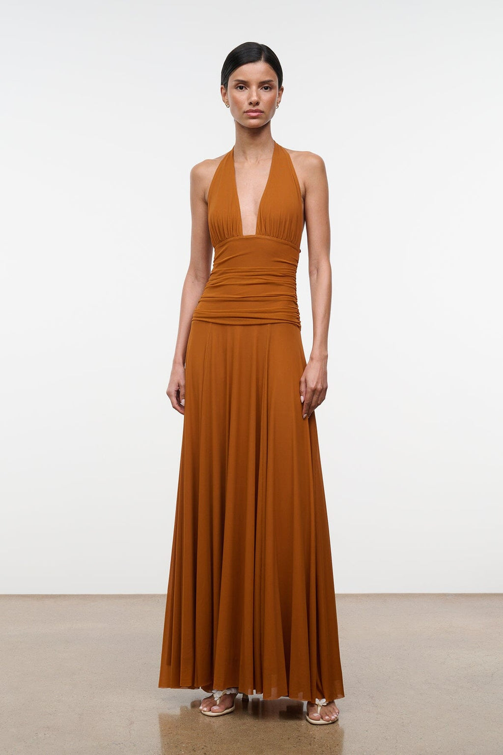 ALESSANDRA DRESS | COCOA BUTTER