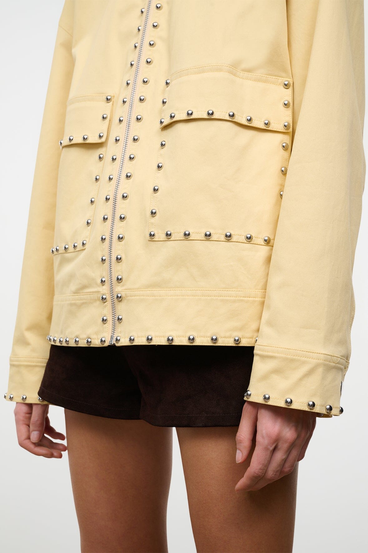 CLARKE JACKET | BUTTER STUDS