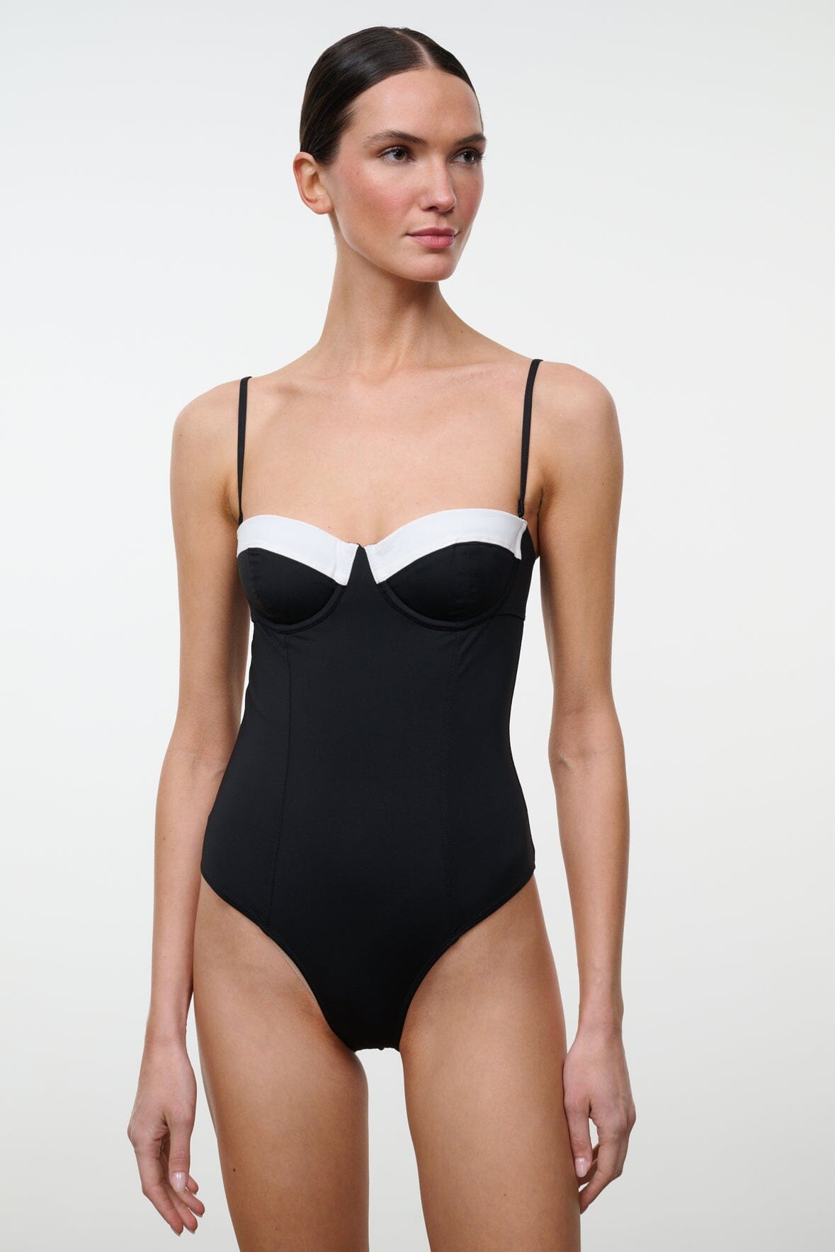 MAEVE ONE PIECE | BLACK WHITE