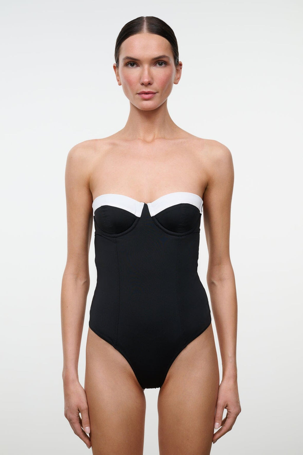 MAEVE ONE PIECE | BLACK WHITE