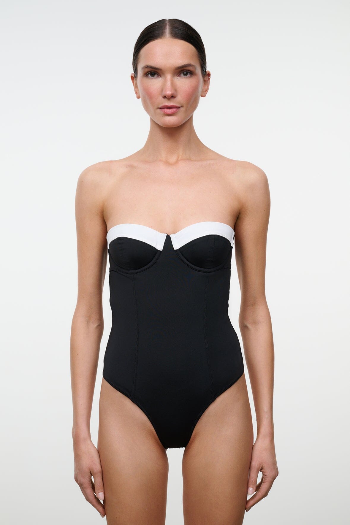 MAEVE ONE PIECE | BLACK WHITE