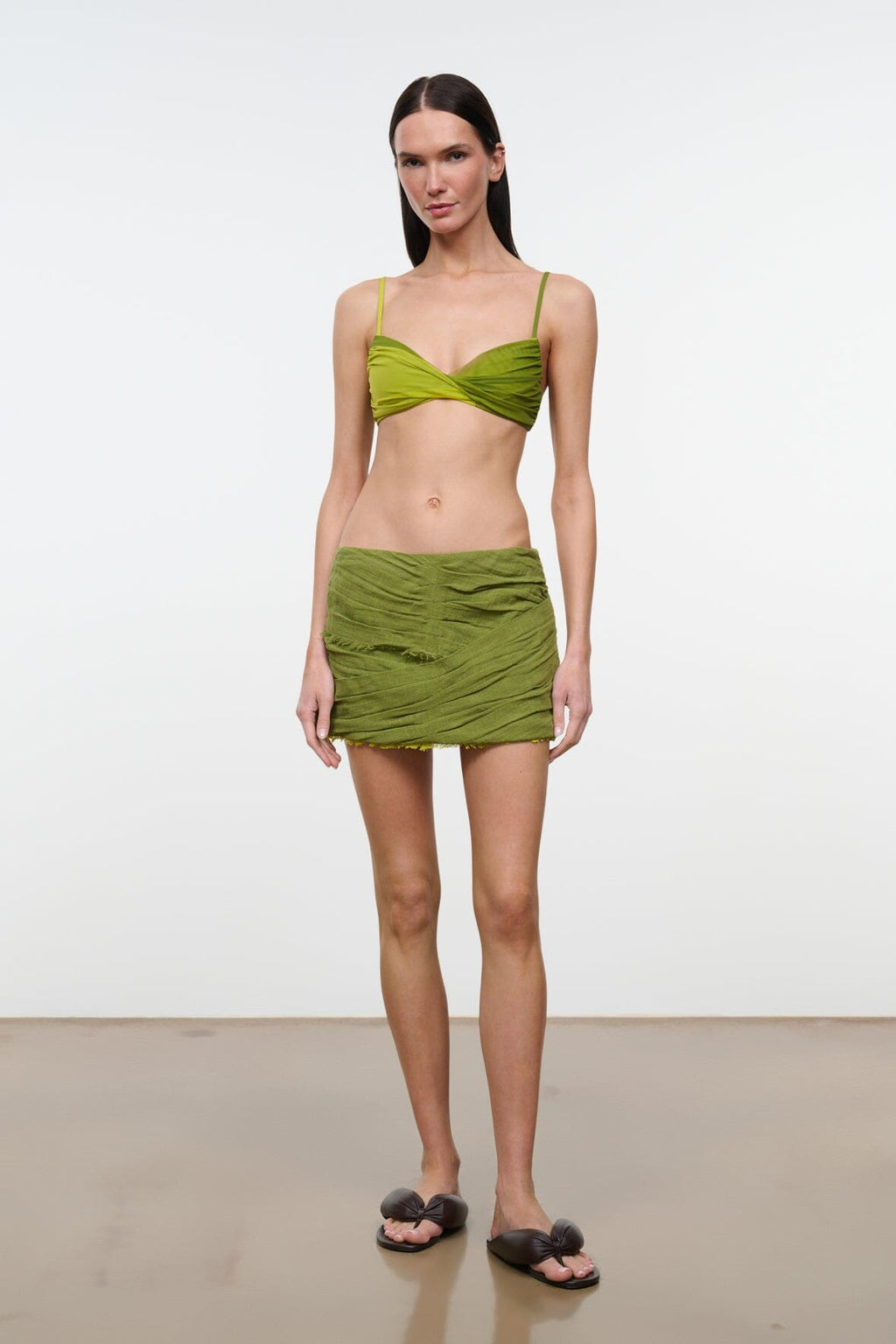 NICOLA SKIRT | PESTO