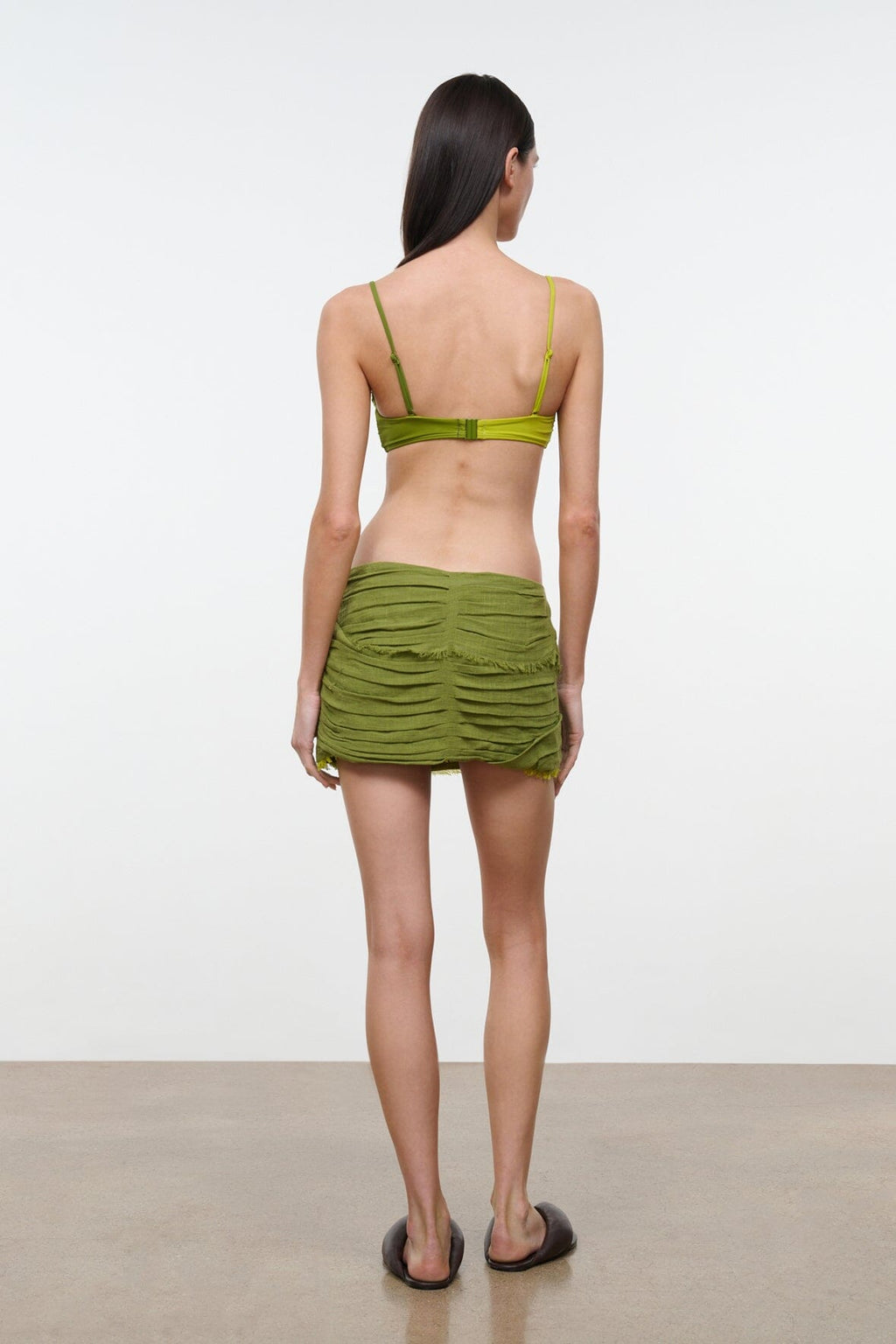 NICOLA SKIRT | PESTO