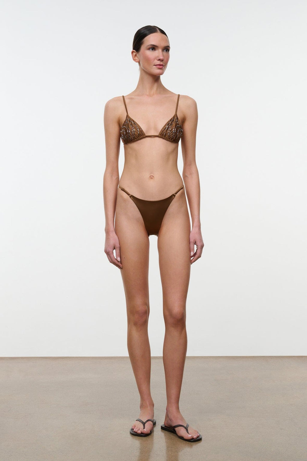 ALEXIS BIKINI TOP | BRONZE