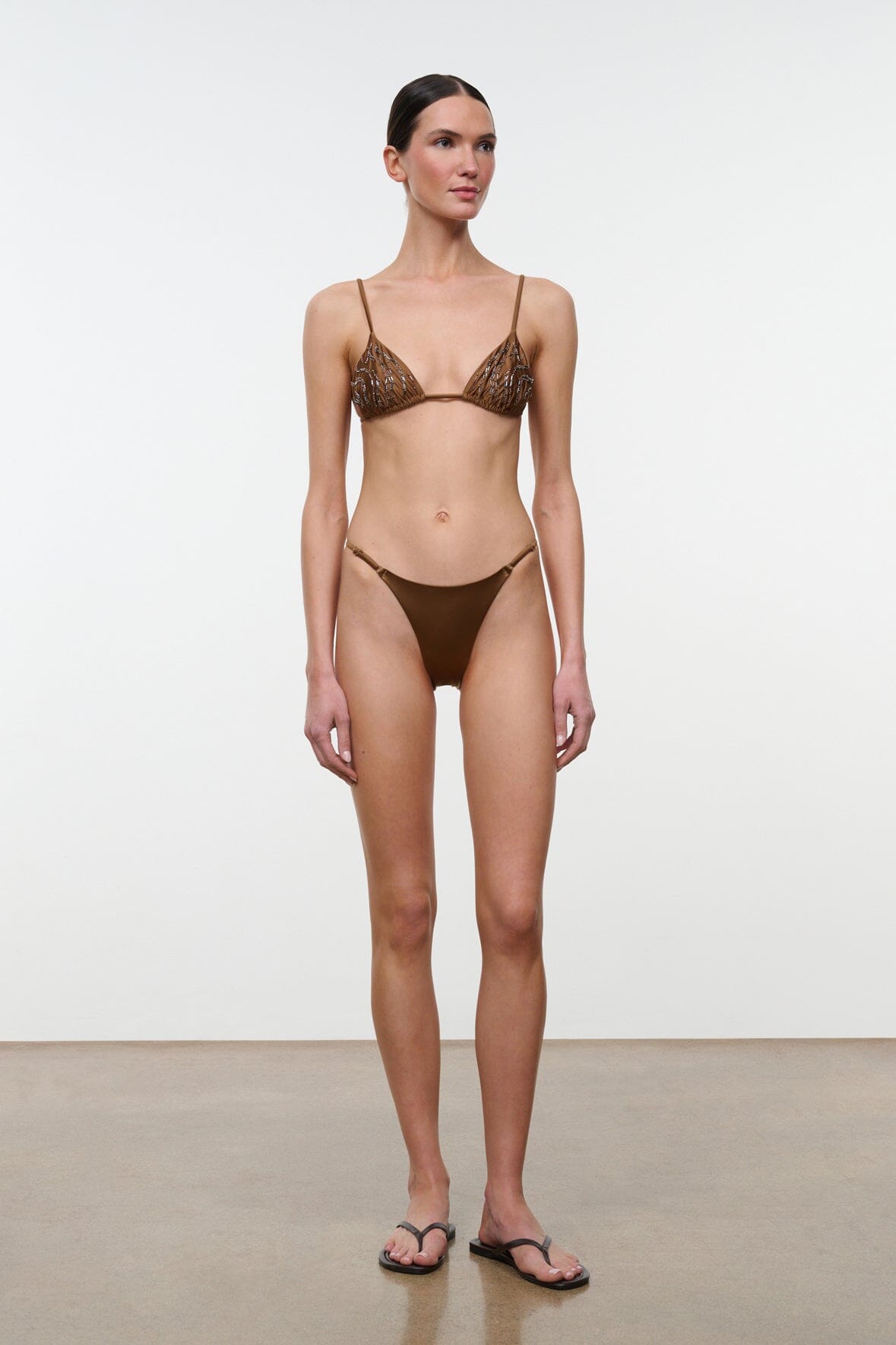 ALEXIS BIKINI TOP | BRONZE