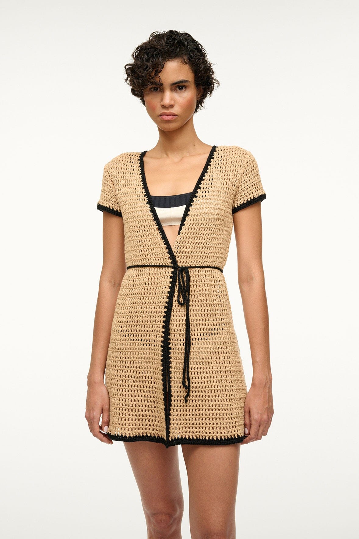 SPRITZ COVERUP DRESS | NATURAL BLACK