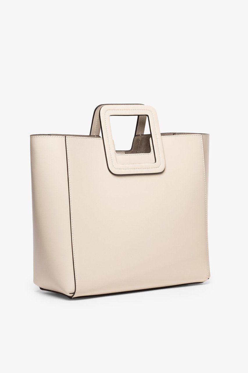 SHIRLEY LEATHER BAG | CREAM